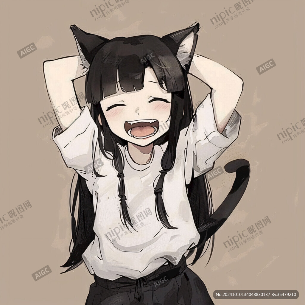 猫咪拟人形象