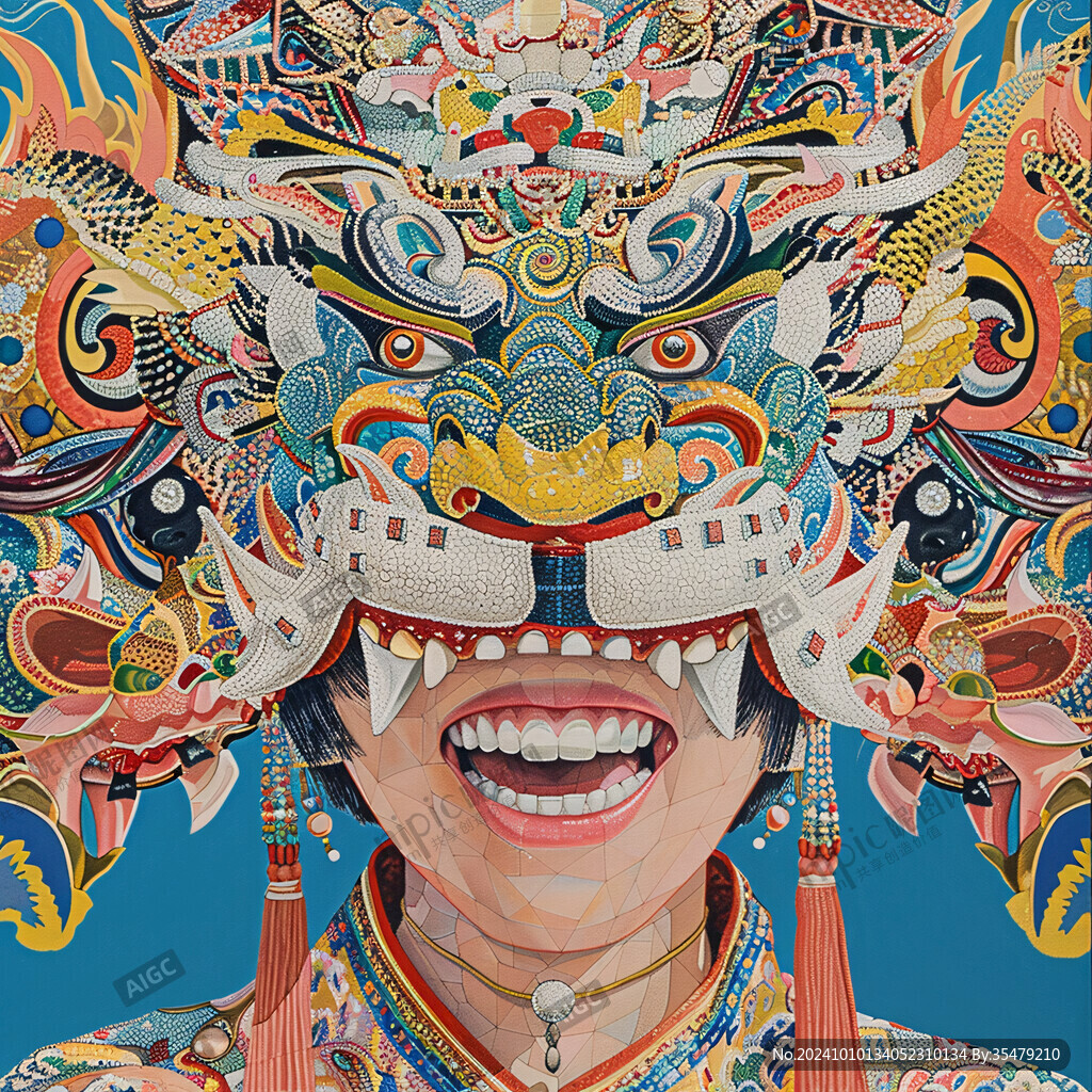 黔东南地产广告插画