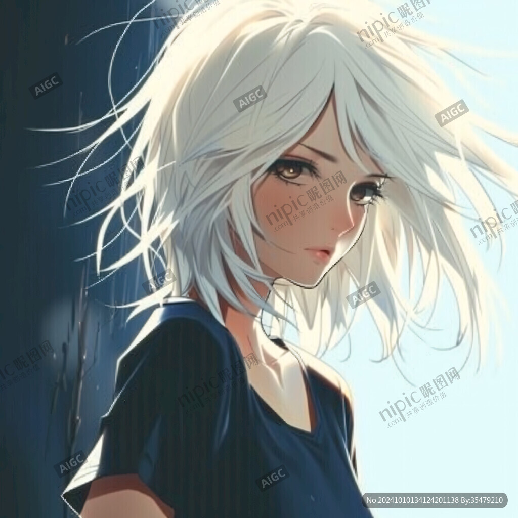 漫画女孩插画