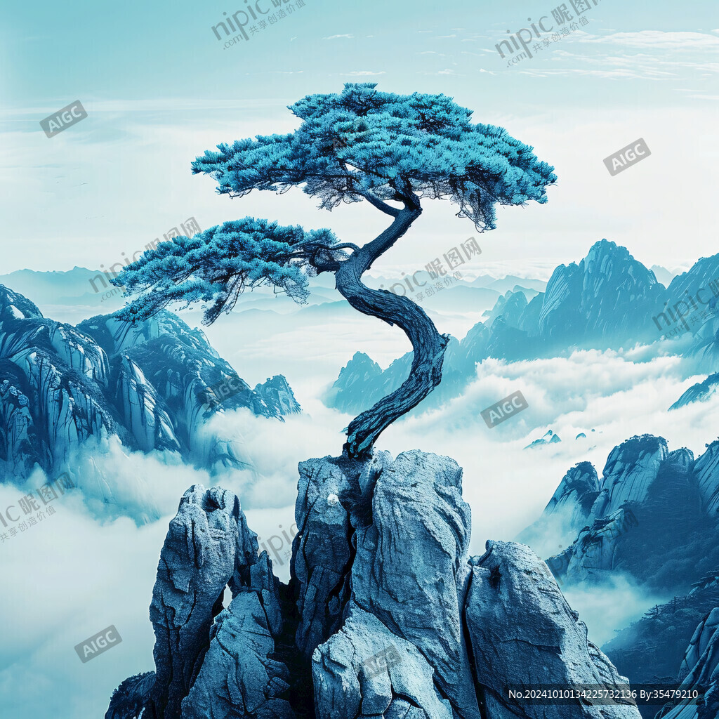超清迎客松
