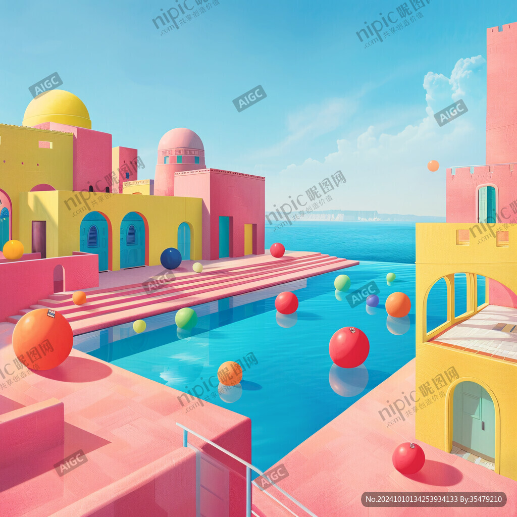 3d立体插画风格