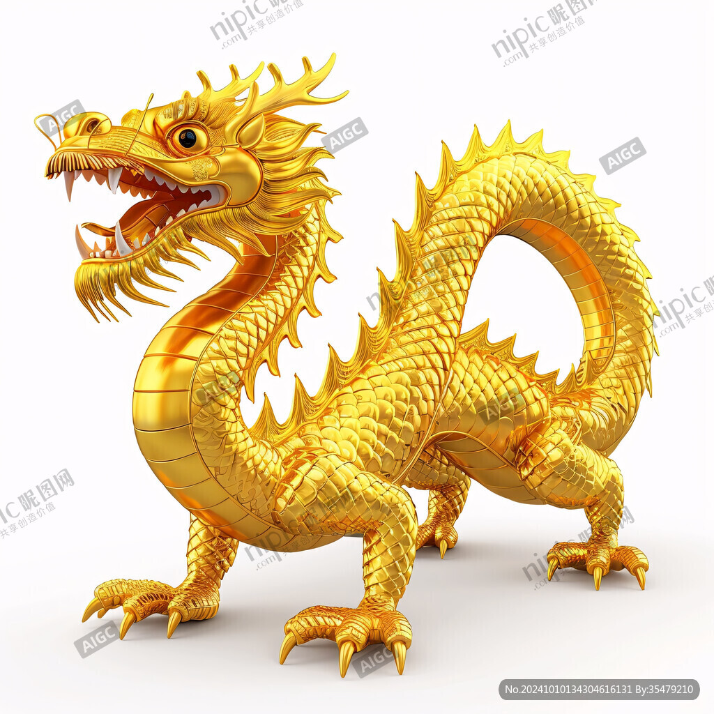 黄金龙素材