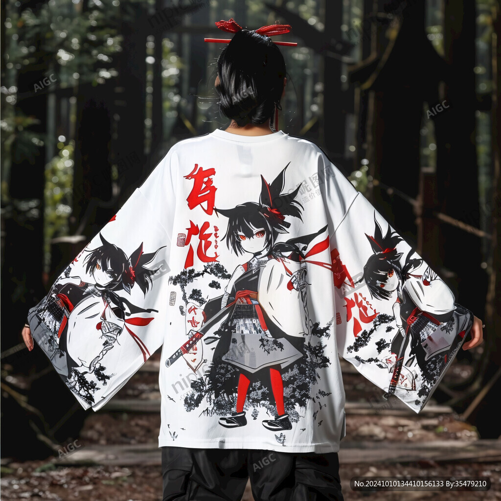 汉服服装印花