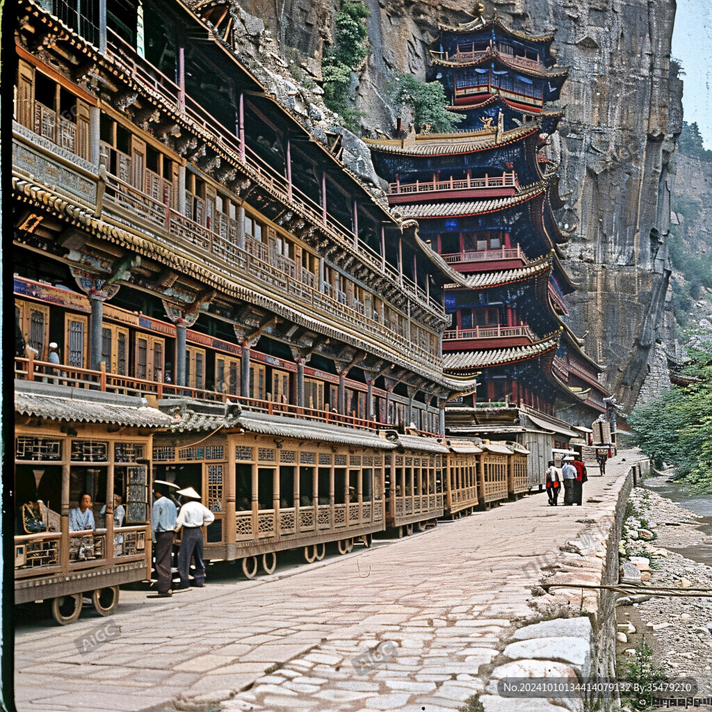 绵山台阁
