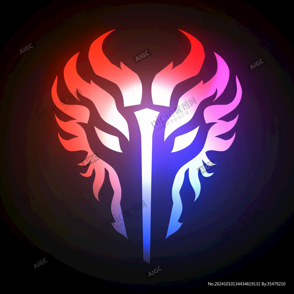 宝剑盾牌钢铁logo