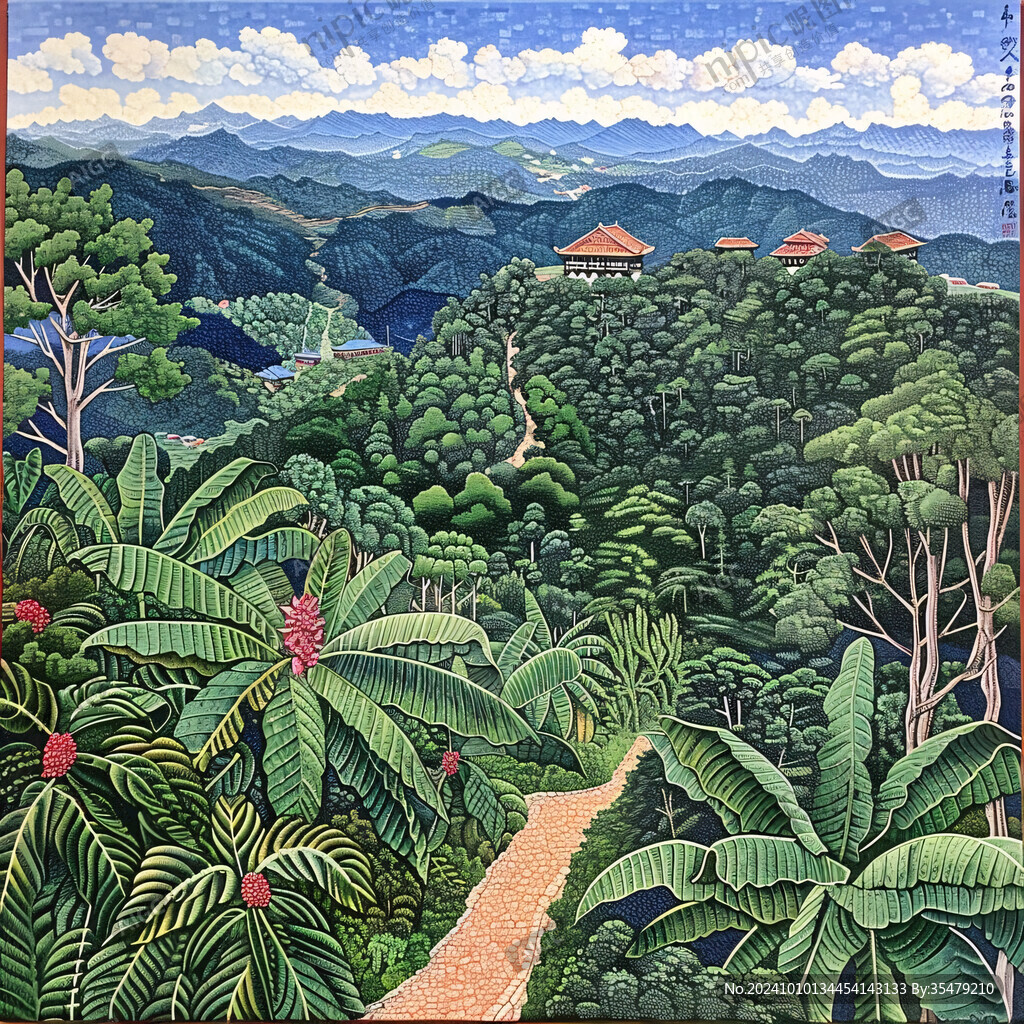 装饰画华南植物园