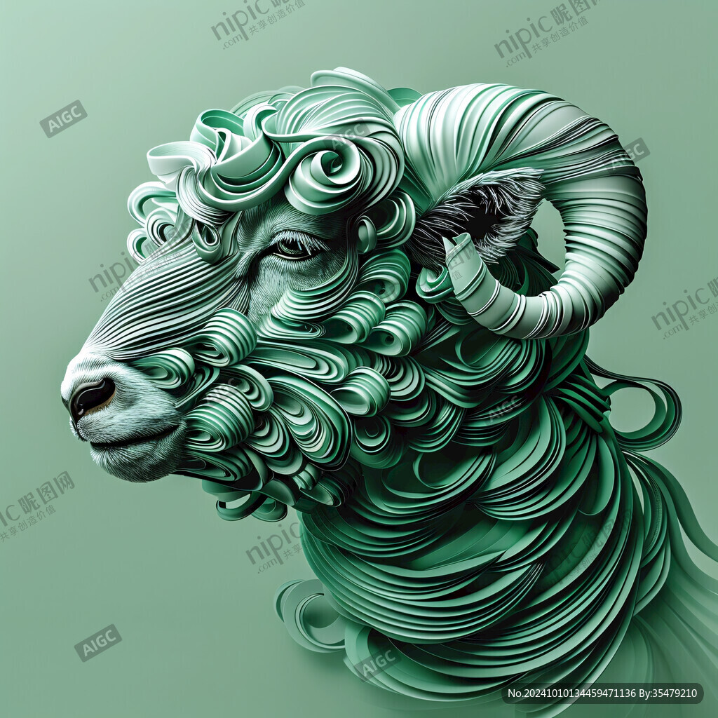 立体生肖羊