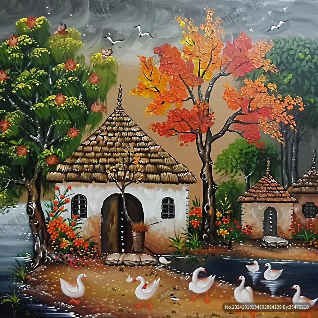 乡村装饰画