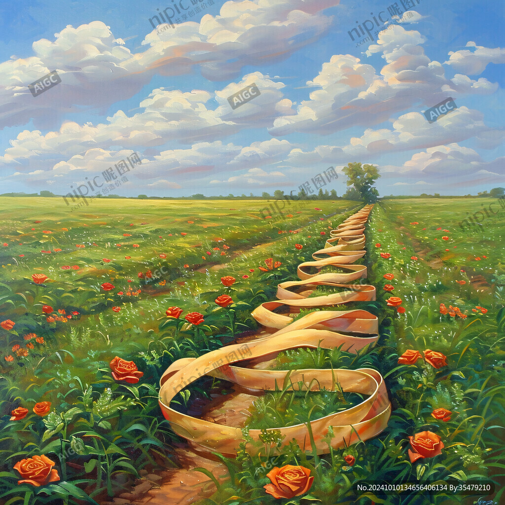 3d立体花卉油画