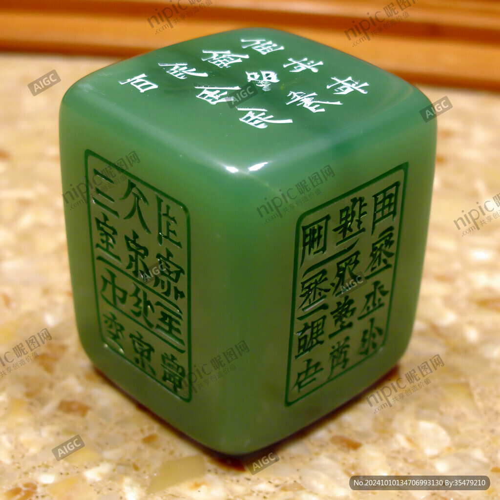 碧玉质御玺