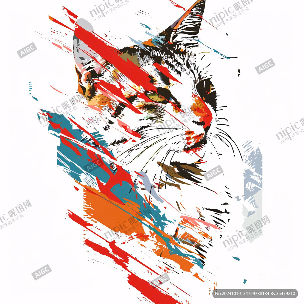 猫咪潮流海报