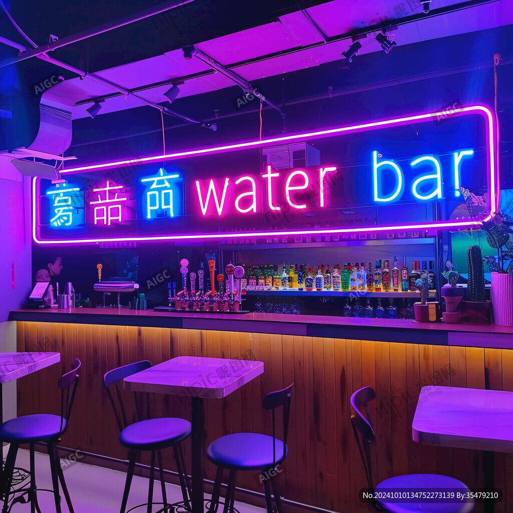 清吧霓虹灯