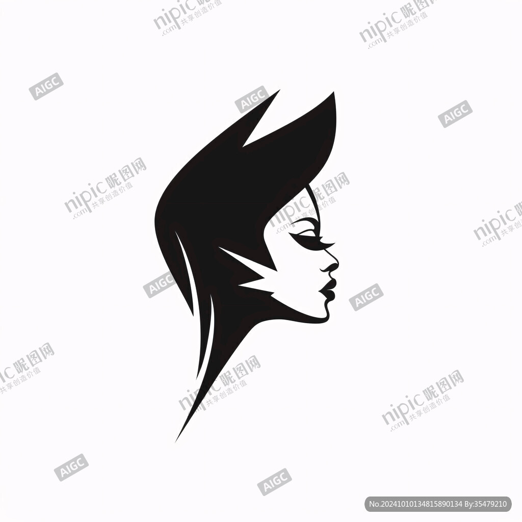 女性美发logo