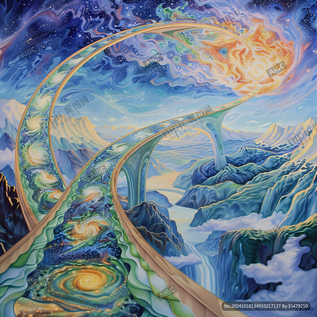 科幻立体画
