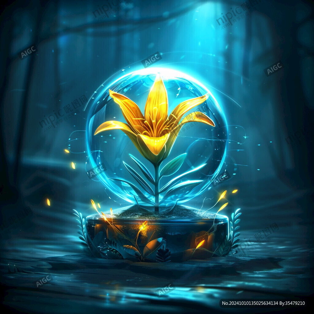梦幻钻石花