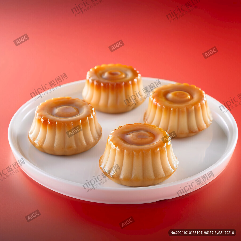 鼠绘月饼