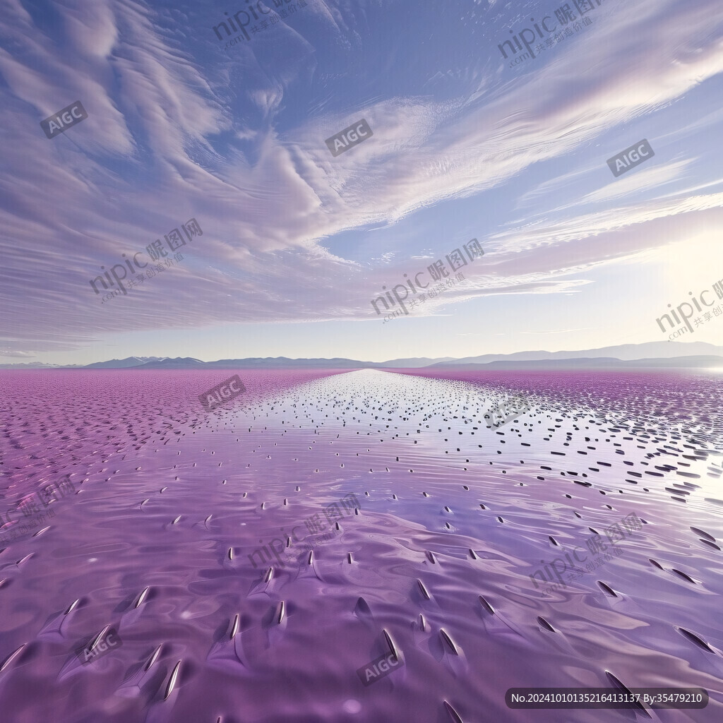 3d风景膨胀图案