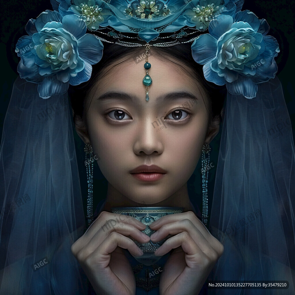写实人物插画