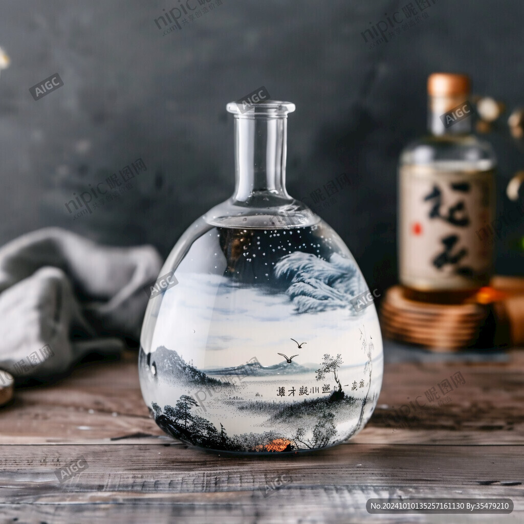 美景玻璃酒瓶