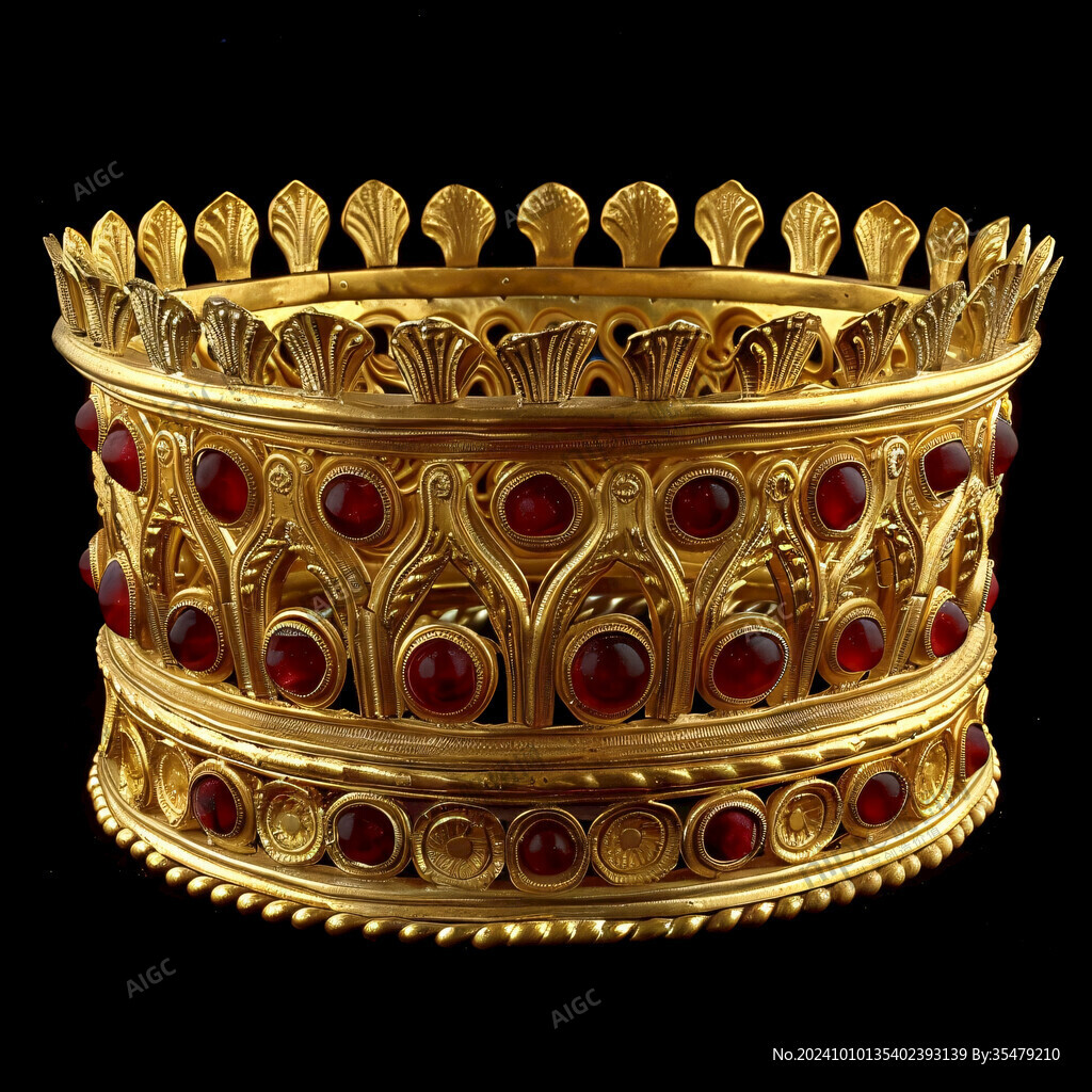 古希腊黄金王冠带