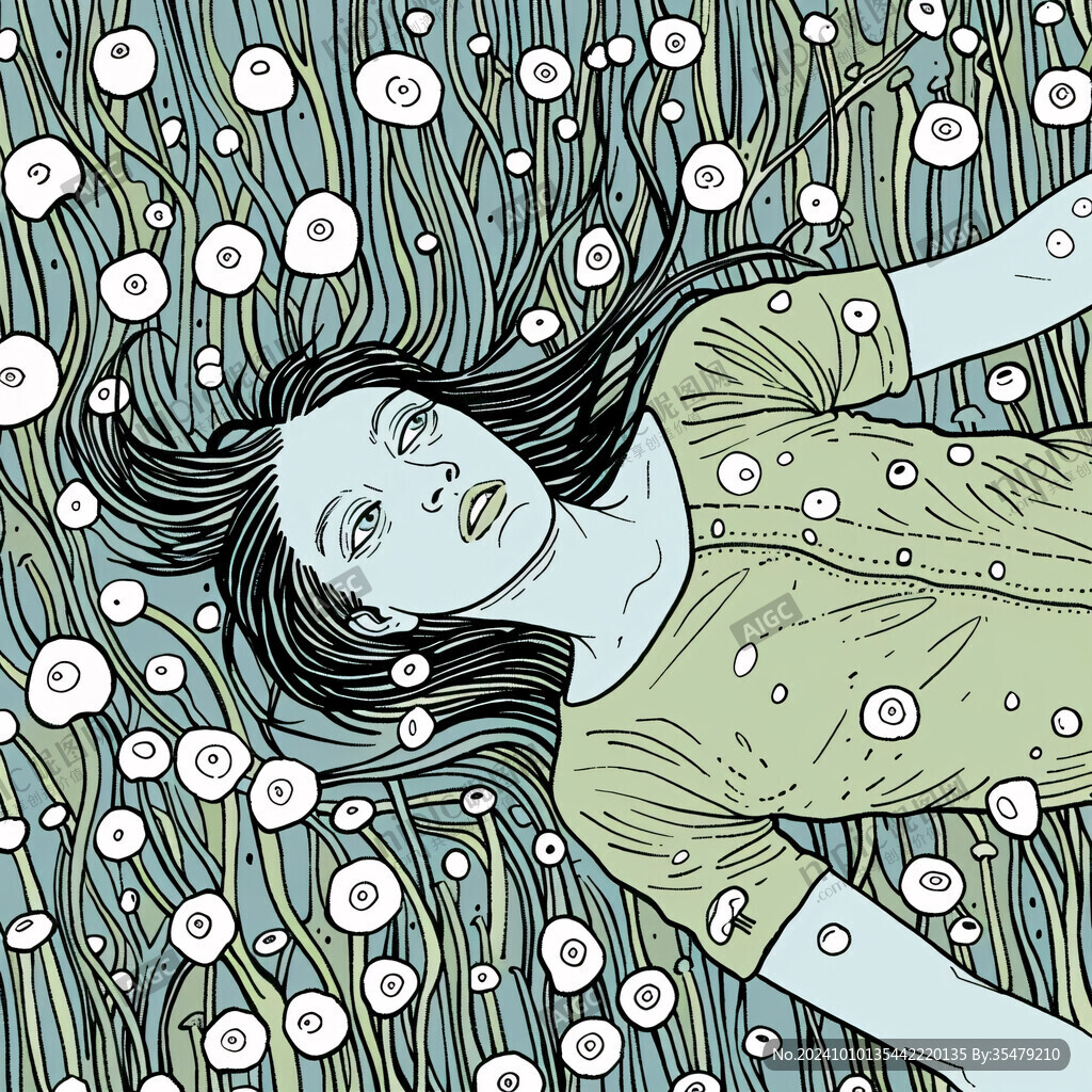 人物情绪插画