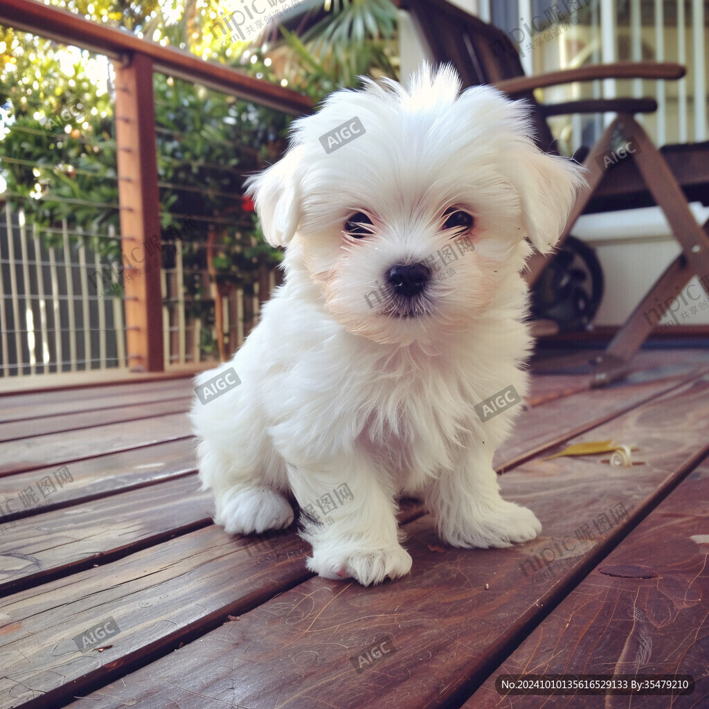 大眼翘鼻马尔济斯犬