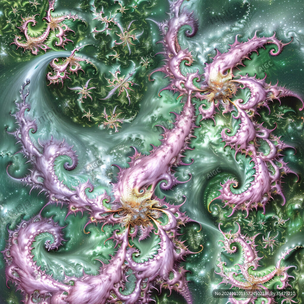 星空数码印花素材