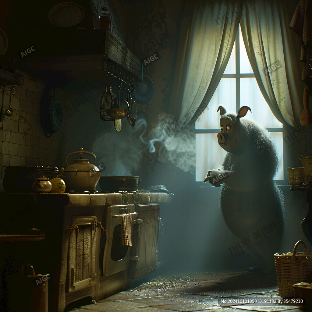 食品类目创意空间合成