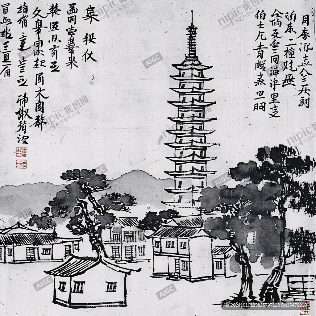 雷峰塔老图