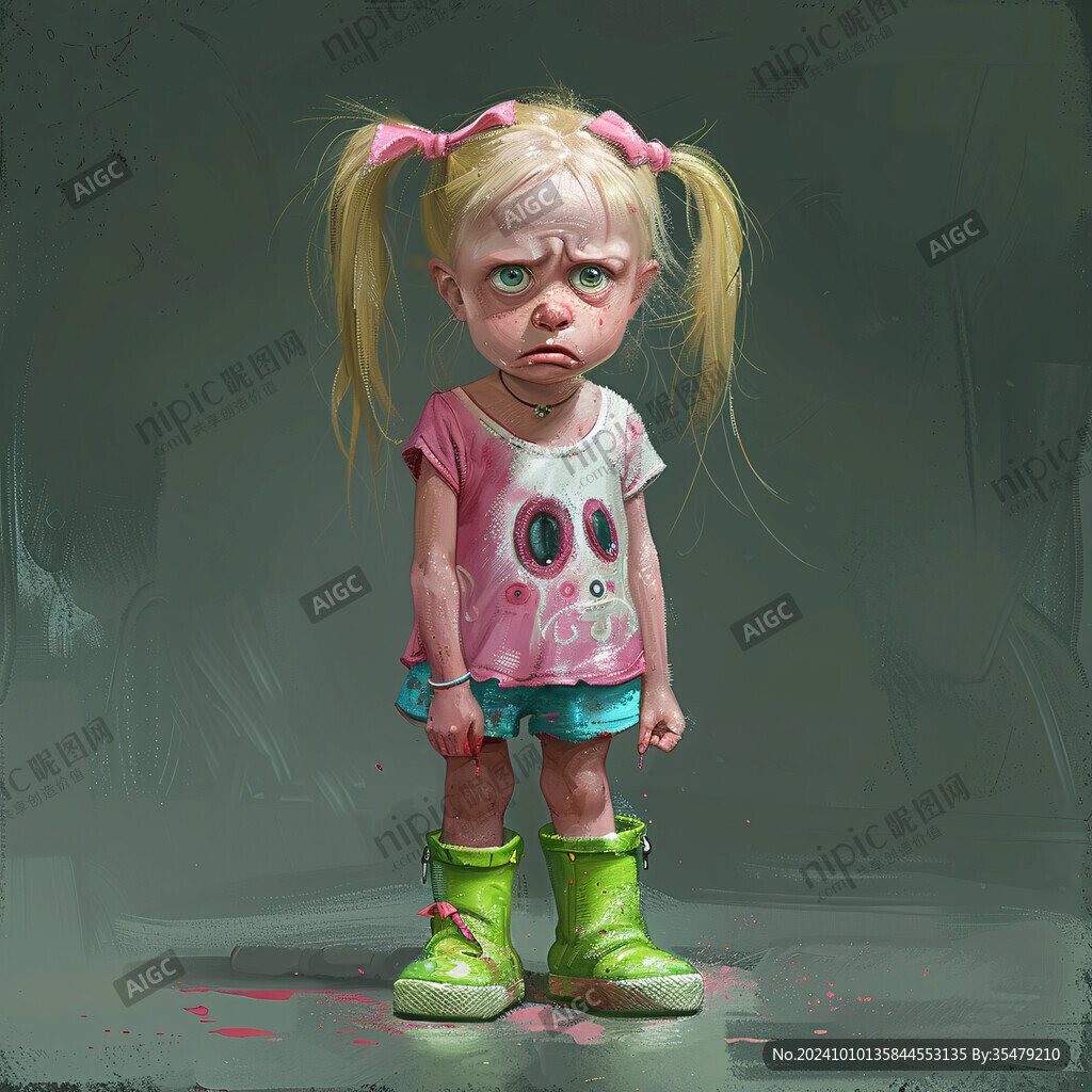 卡通写实漫画人物