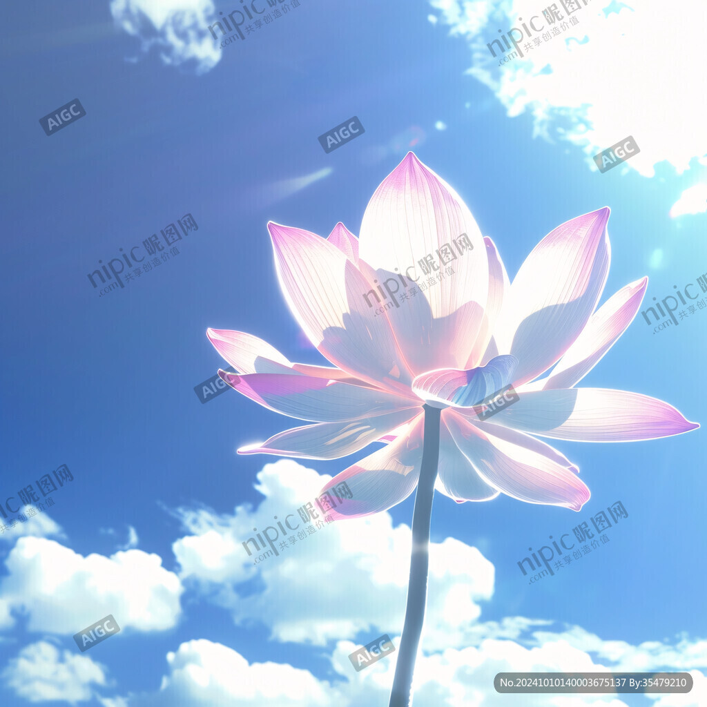 荷花大日图片下载
