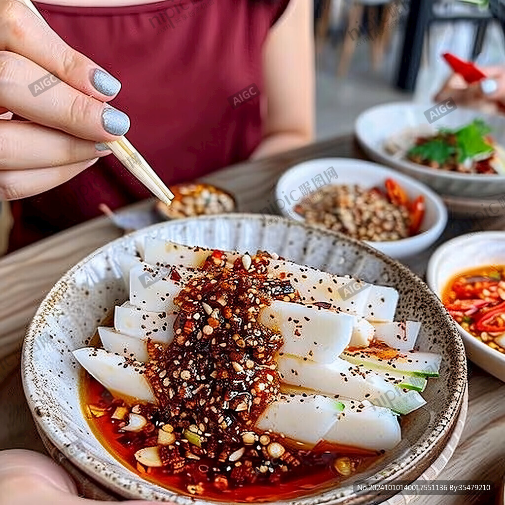 椒麻米凉粉