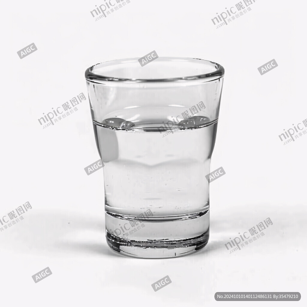 一杯水素材