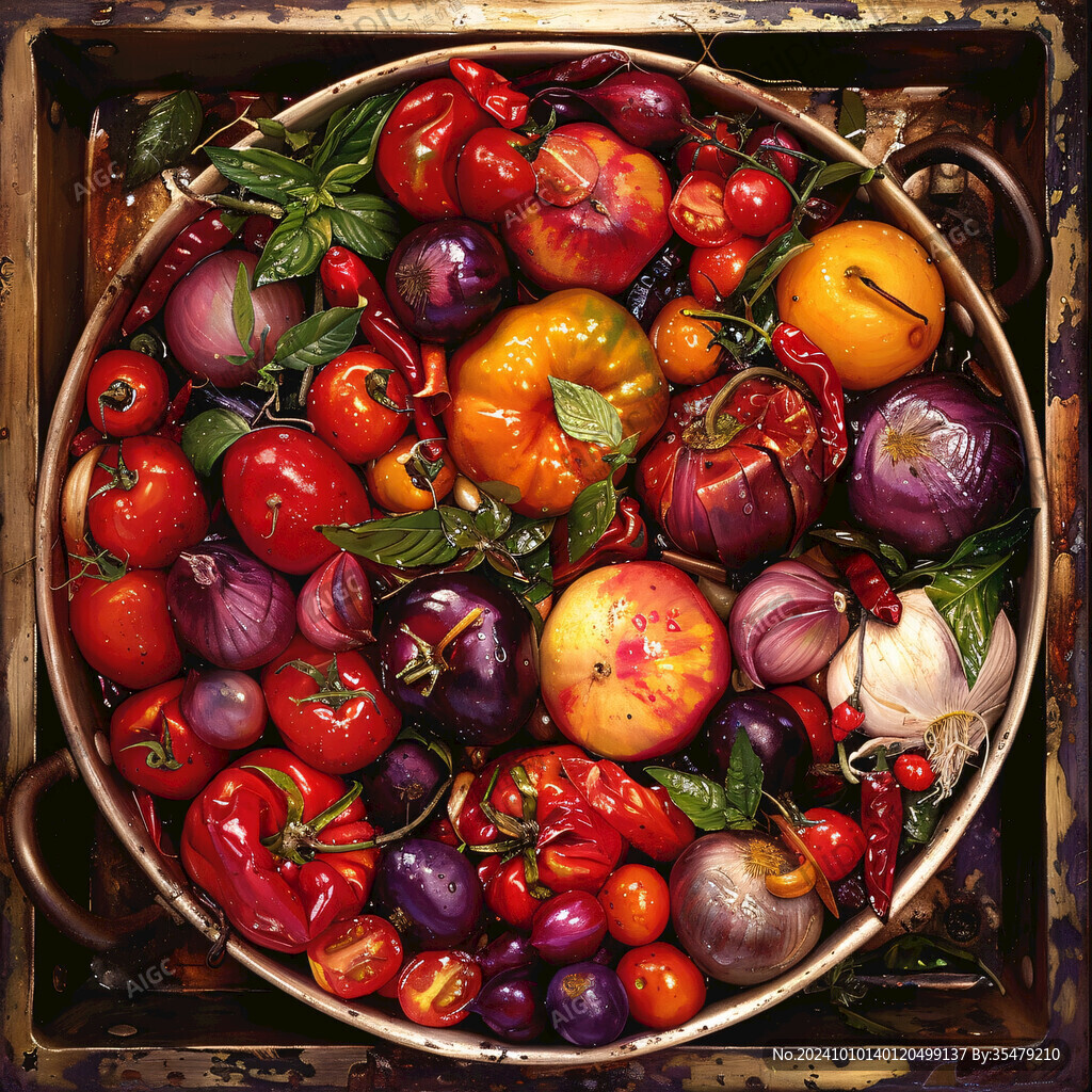 逼真的水果艺术