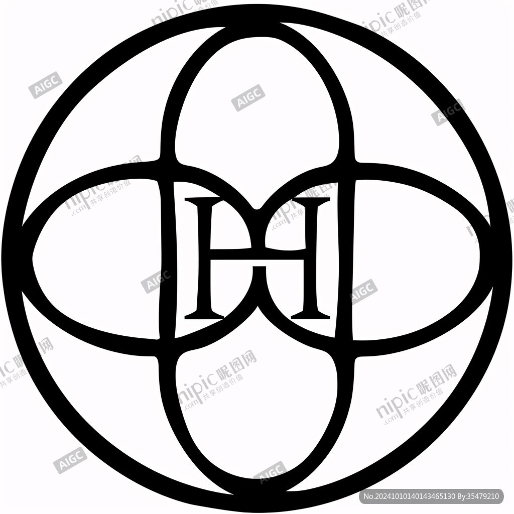 dh图形logo