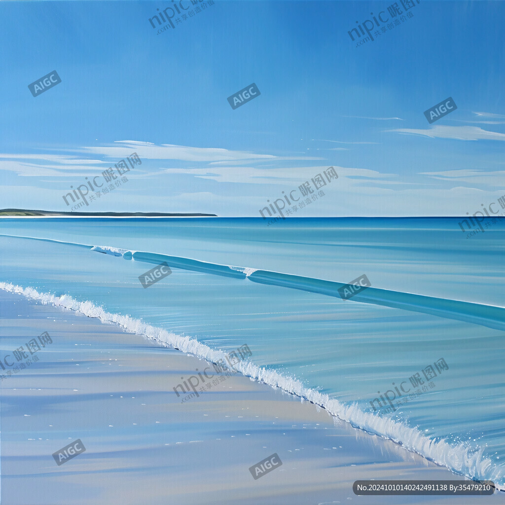 海面立体画