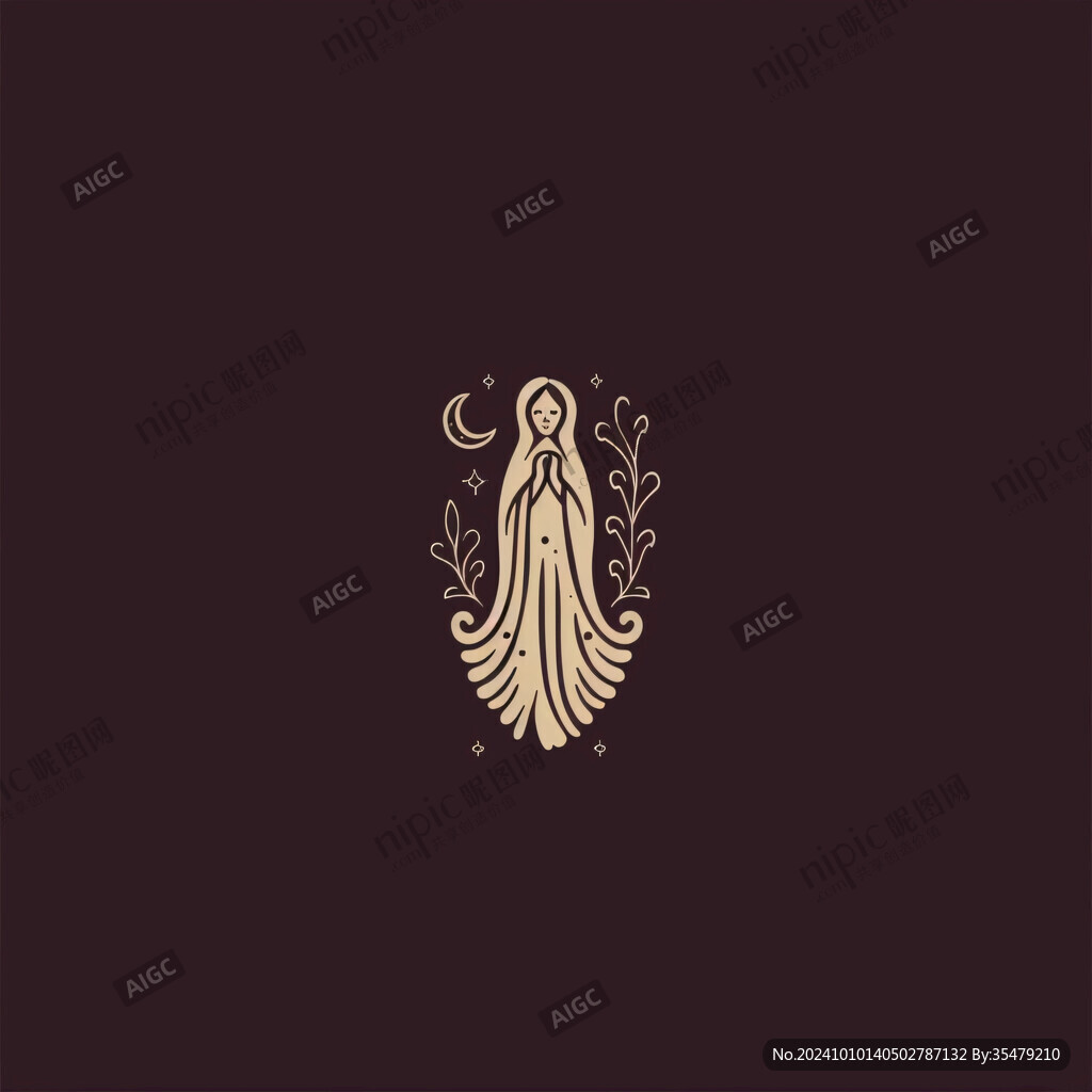 女神标志仙女logo