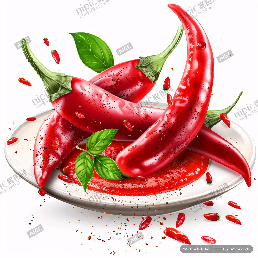 超写实辣椒