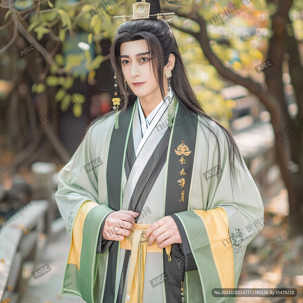 古代文人公子汉服