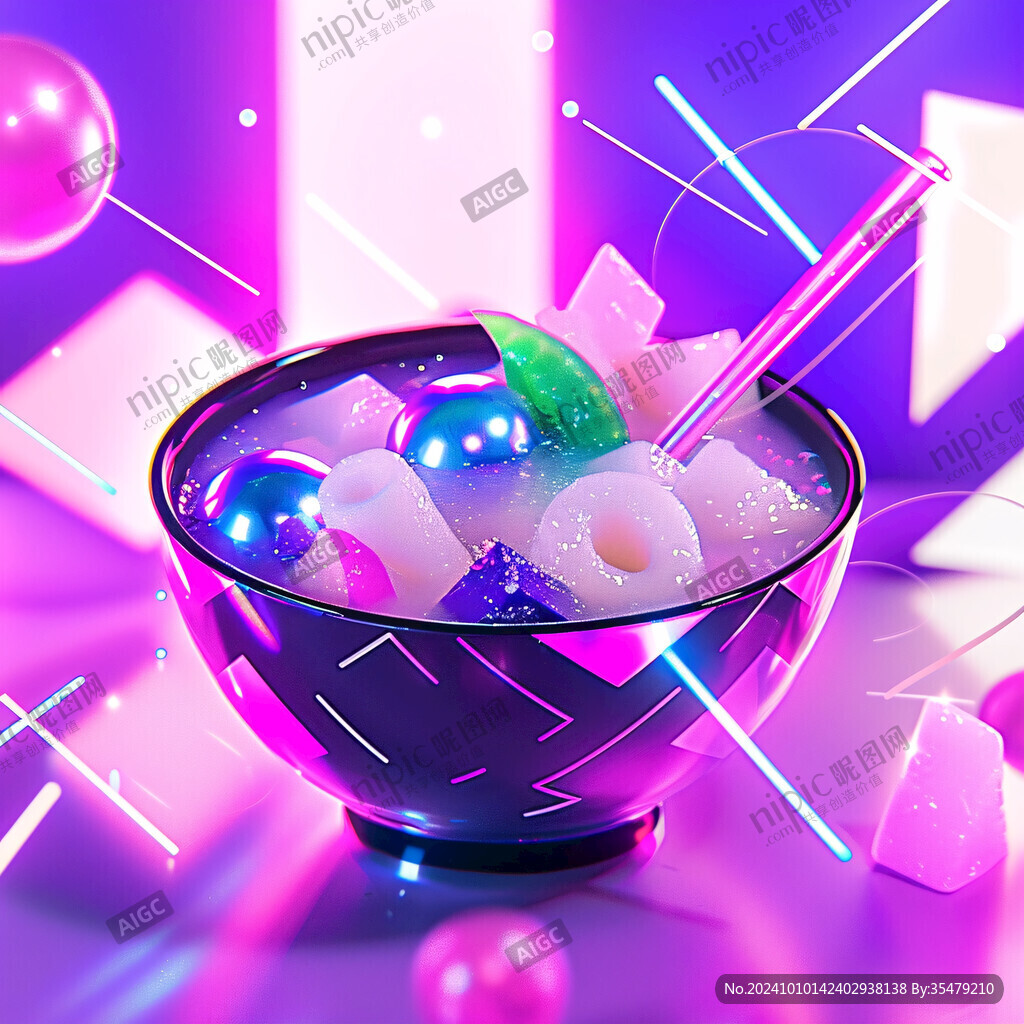 立体渐变发光体设计