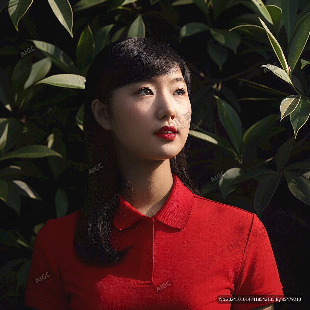 写实人物插画