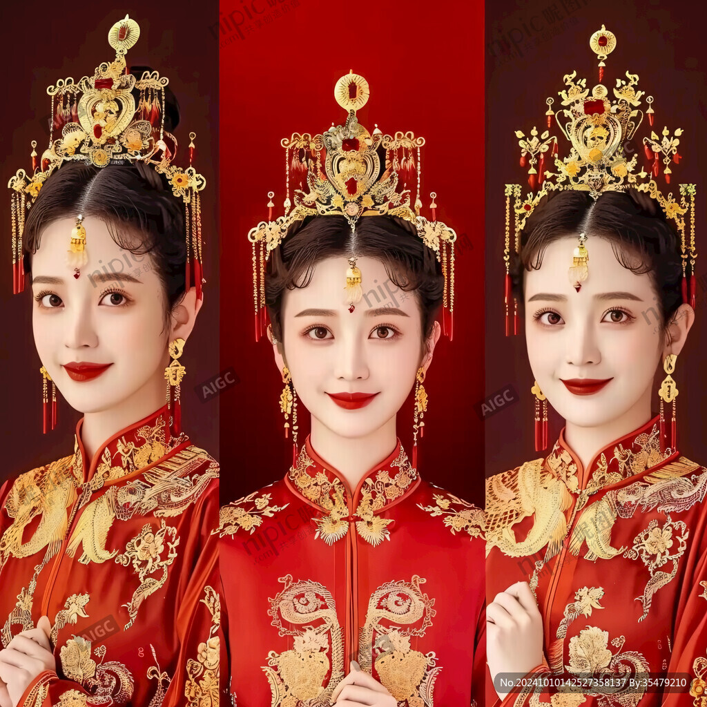 红金唐代宫廷风