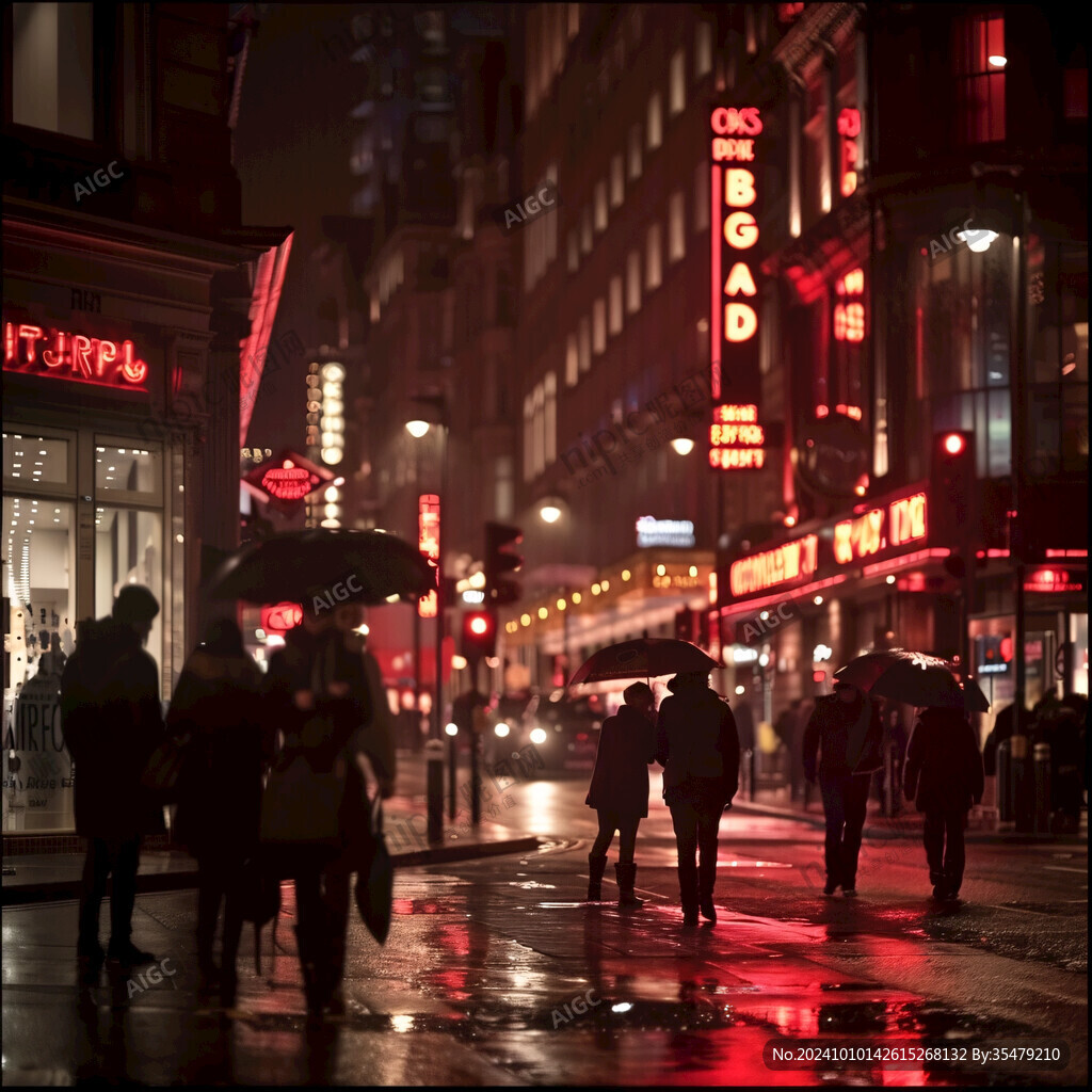 雨中伦敦
