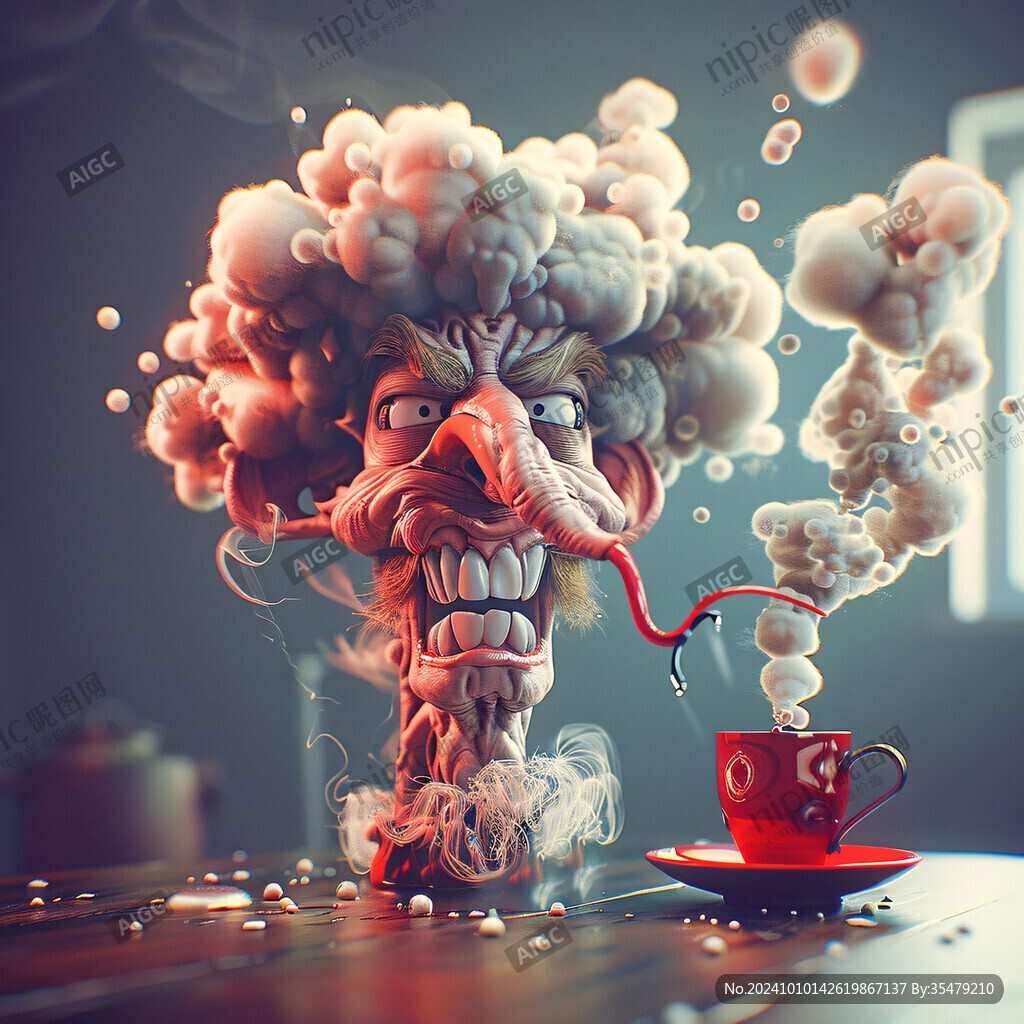 3d立体插画风格