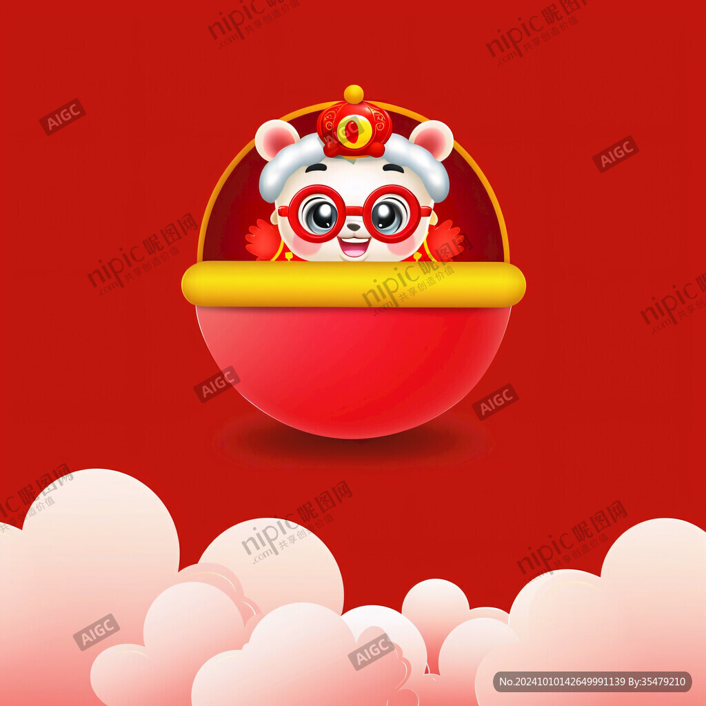 卡通龙卡通汤圆