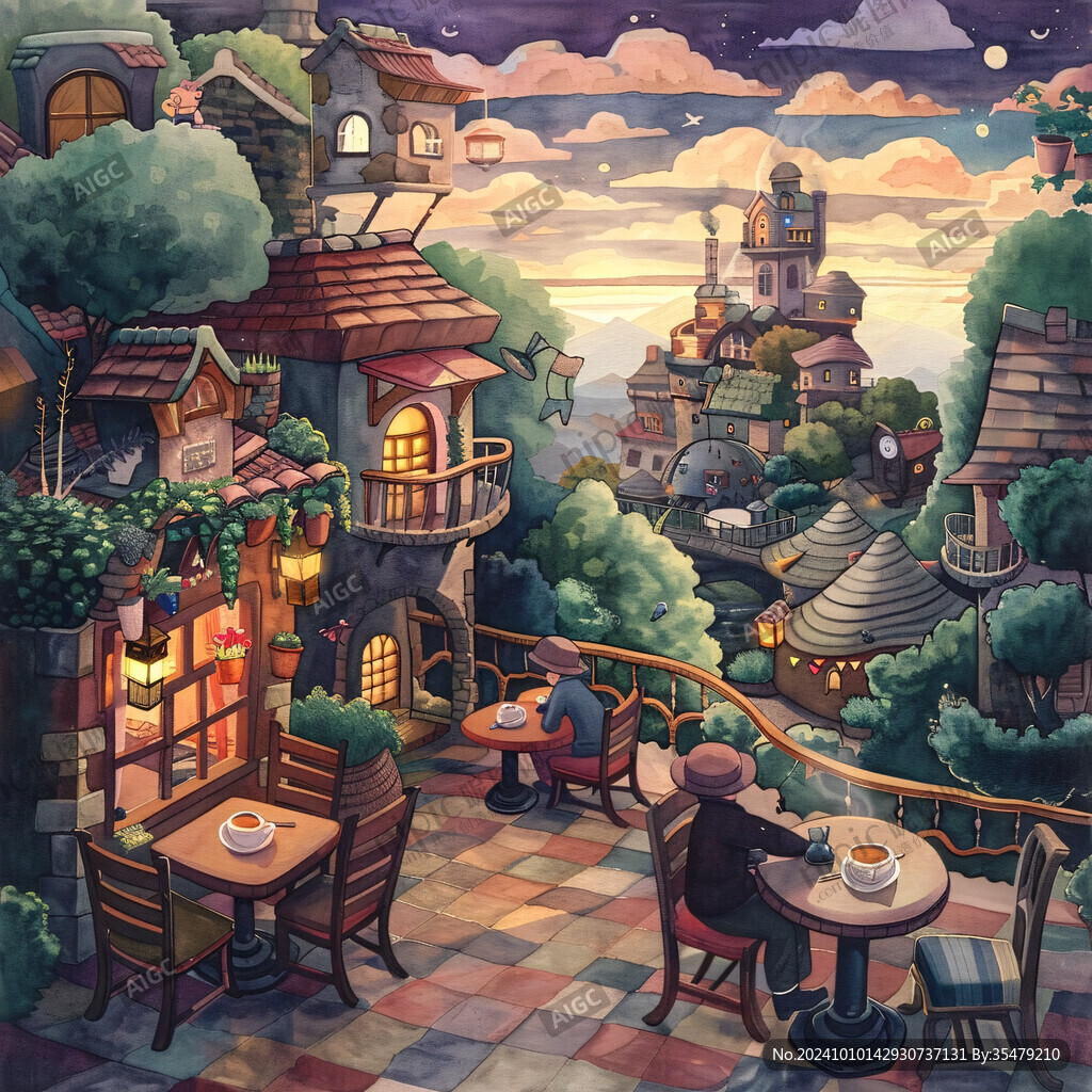 小酒馆插画