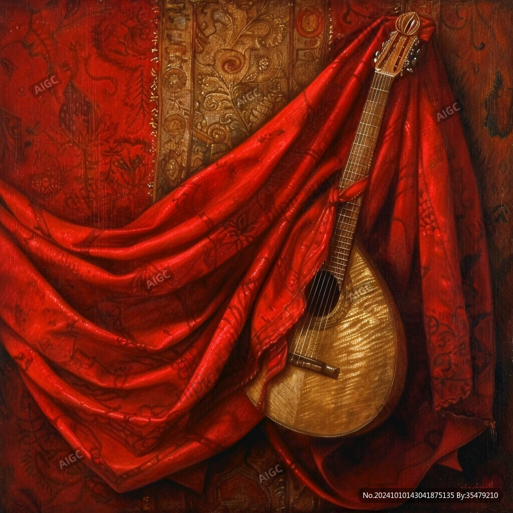 琵琶装饰画