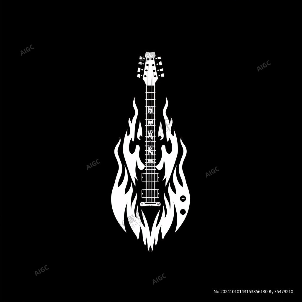 电吉他logo