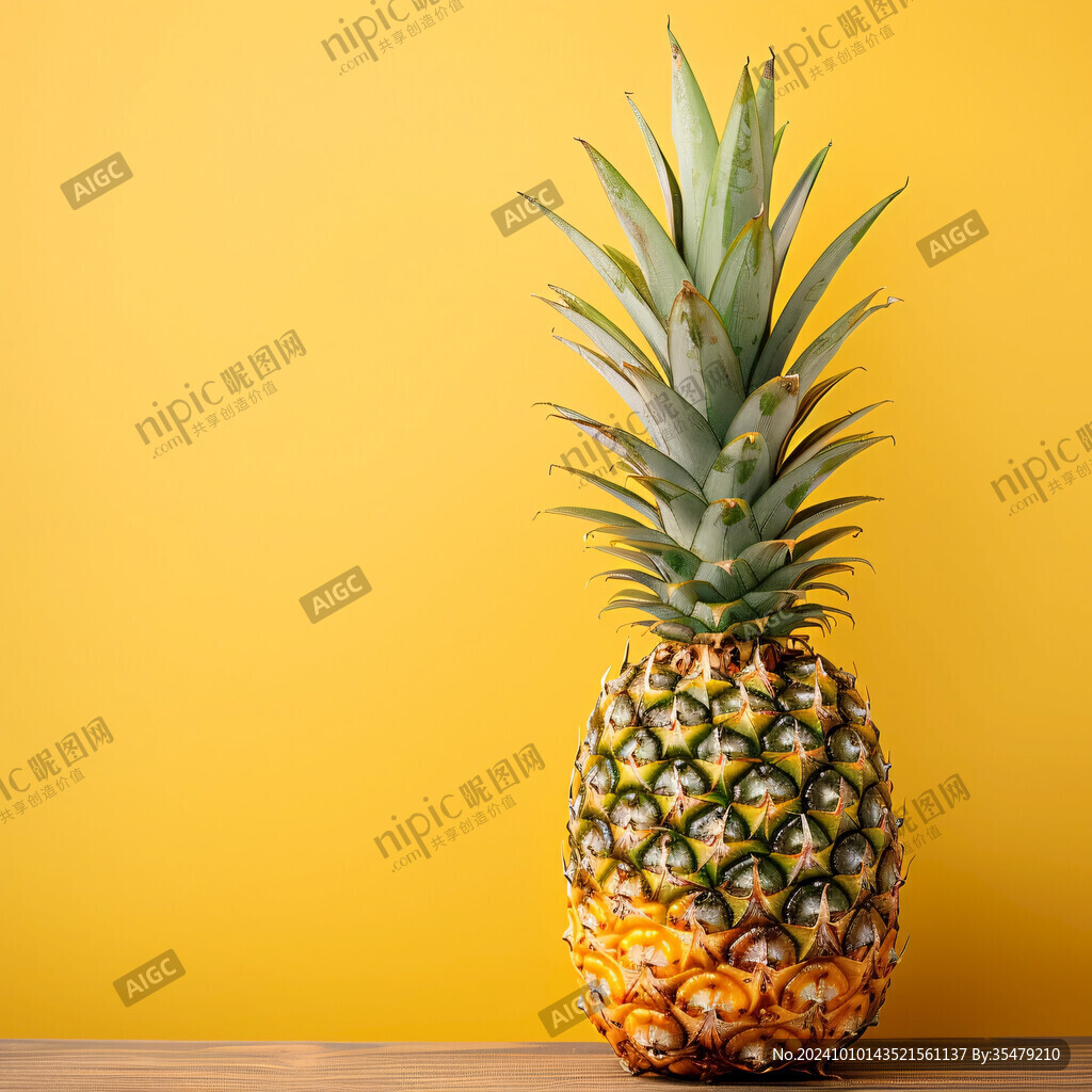 菠萝海报素材