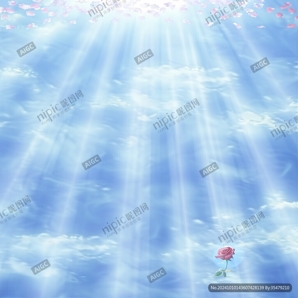 海洋舞台背景